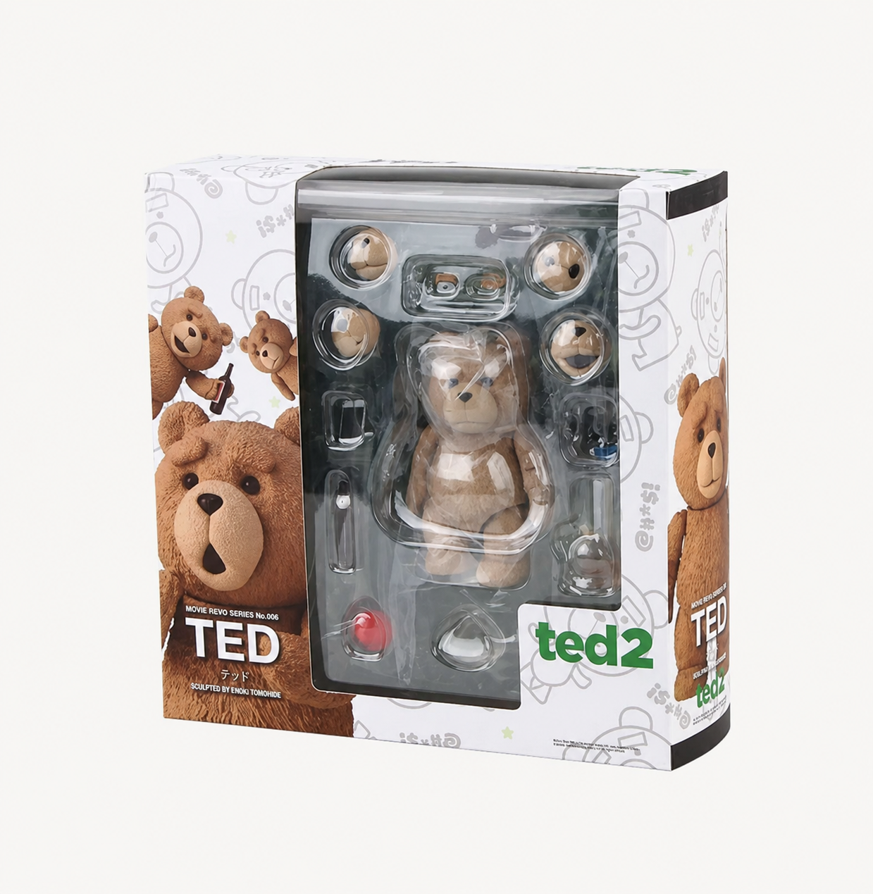 Figura Oso Ted Única — Pieza Icónica de la Película Ted